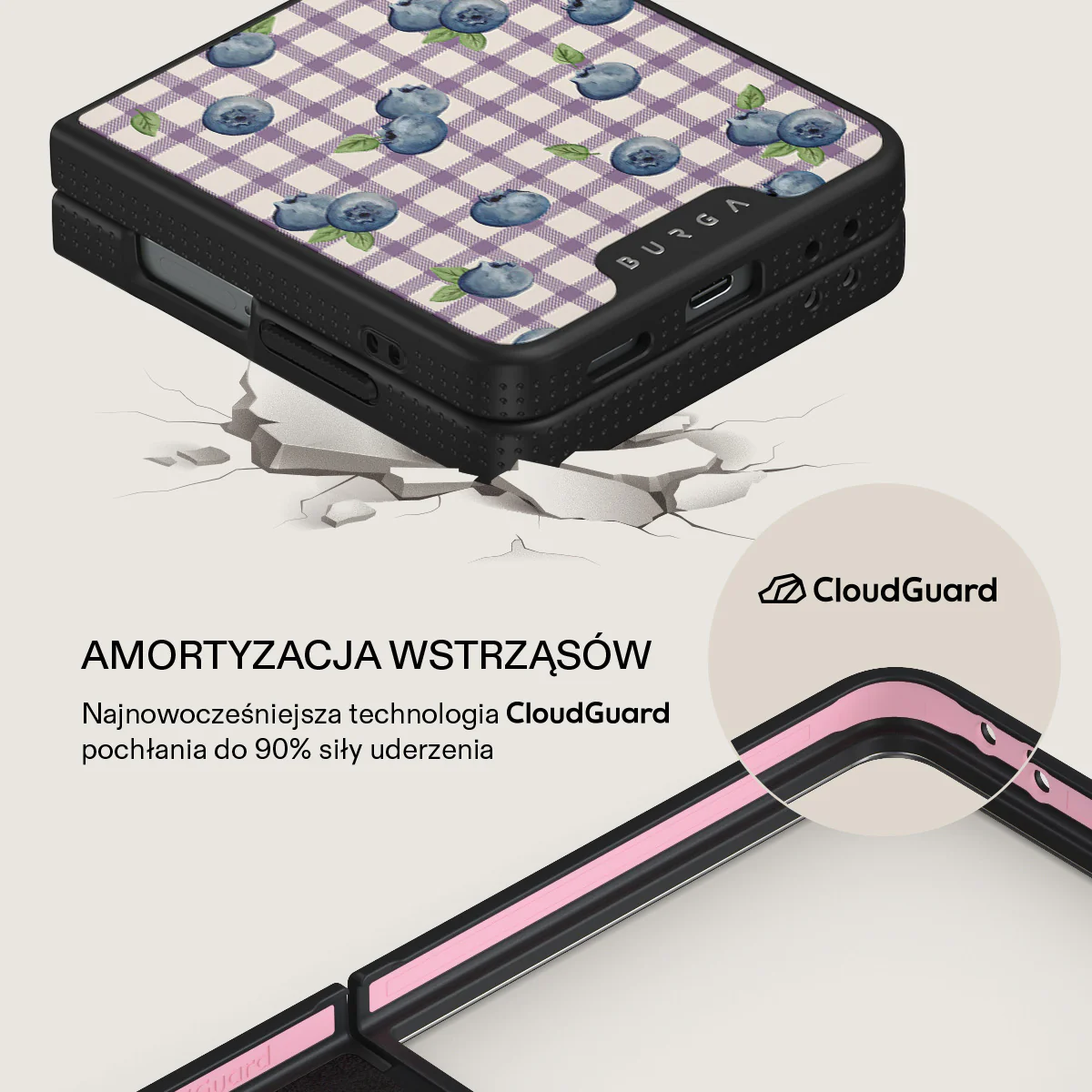 Blueberry Muffin - Samsung Galaxy Z Flip 7 Etui - Image 14