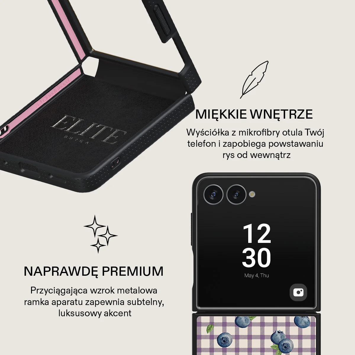 Blueberry Muffin - Samsung Galaxy Z Flip 7 Etui - Image 17