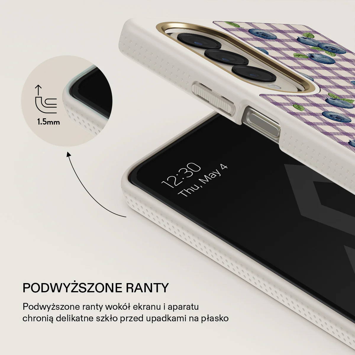 Blueberry Muffin - Samsung Galaxy Z Fold 4 Etui - Image 23