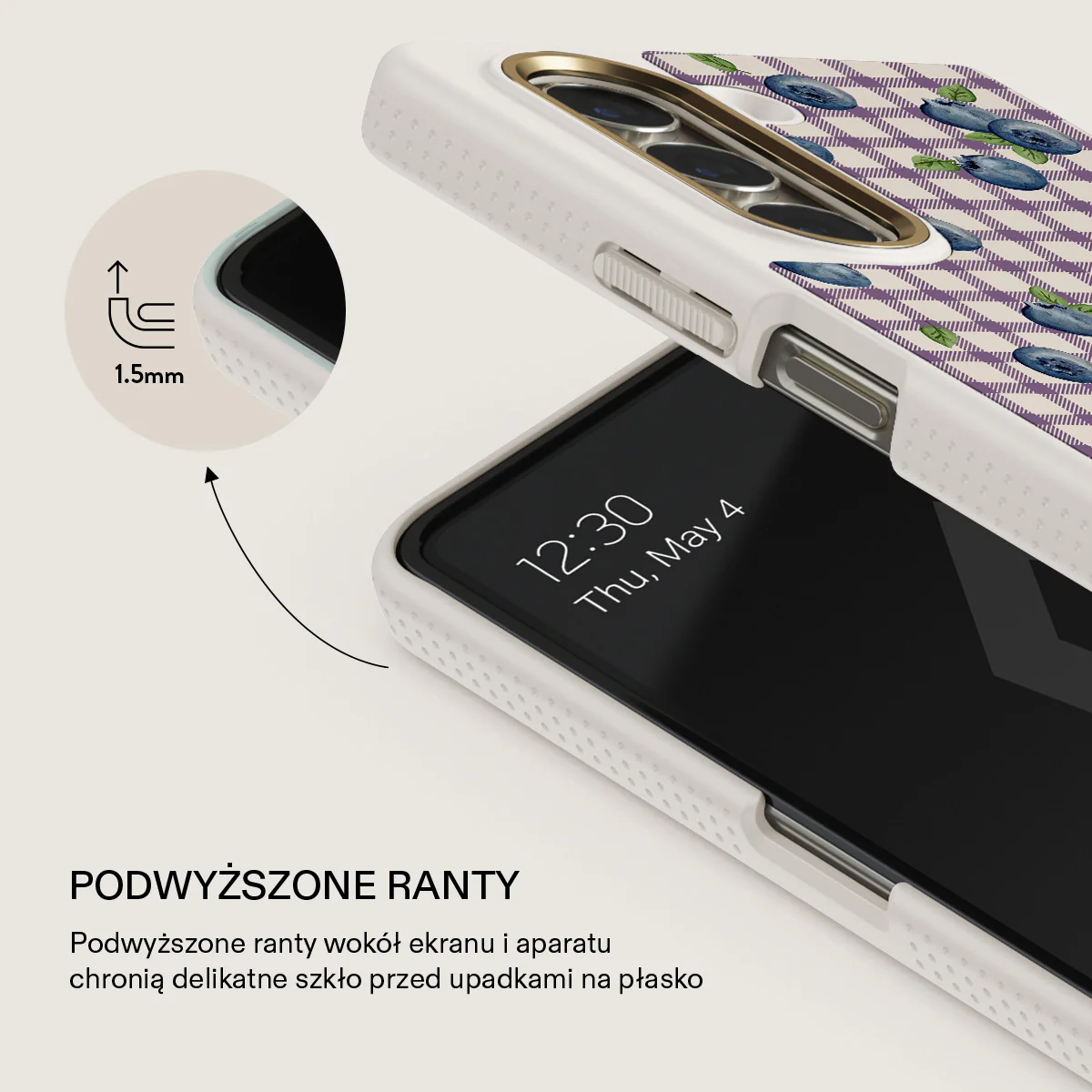Blueberry Muffin - Samsung Galaxy Z Fold 5 Etui - Image 18