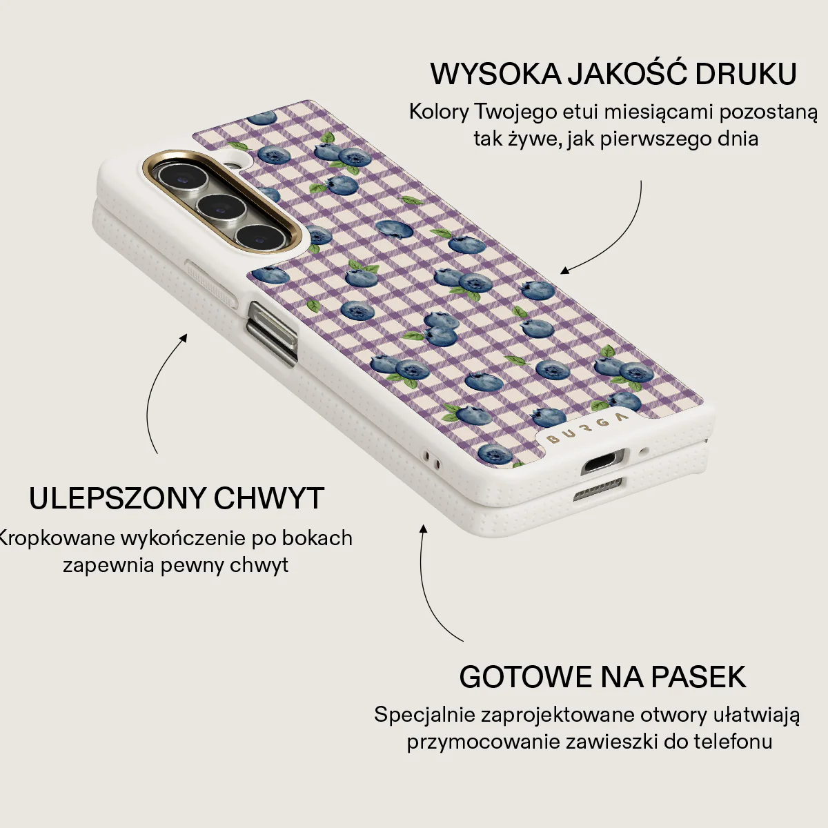 Blueberry Muffin - Samsung Galaxy Z Fold 5 Etui - Image 19