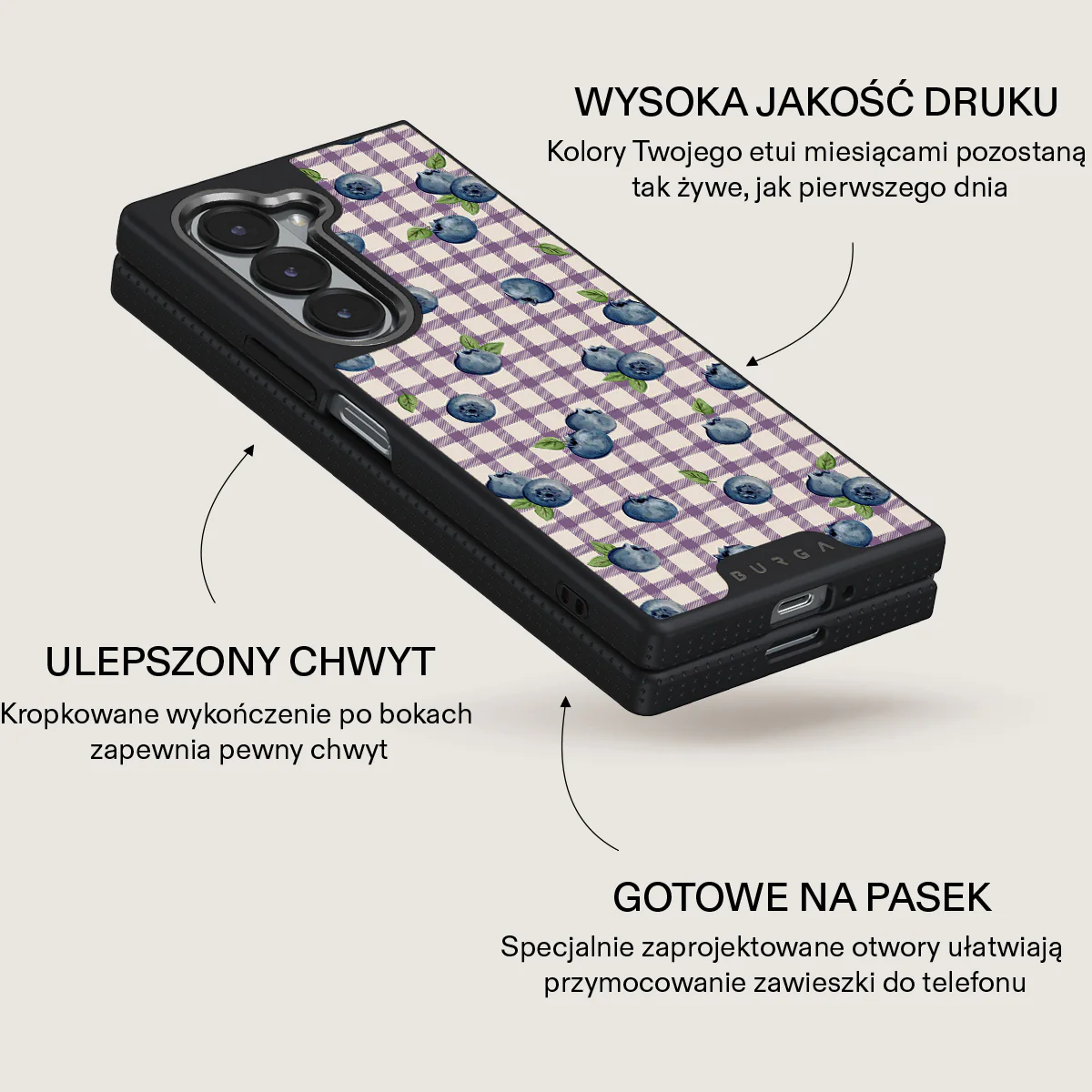 Blueberry Muffin - Samsung Galaxy Z Fold 6 Etui - Image 12