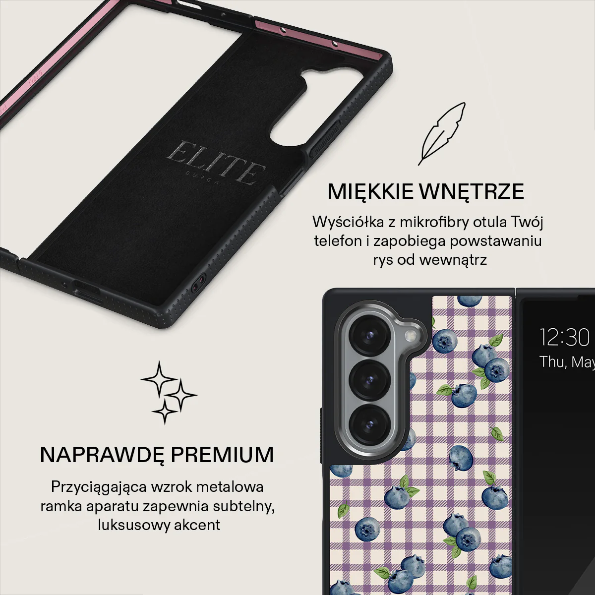 Blueberry Muffin - Samsung Galaxy Z Fold 6 Etui - Image 13