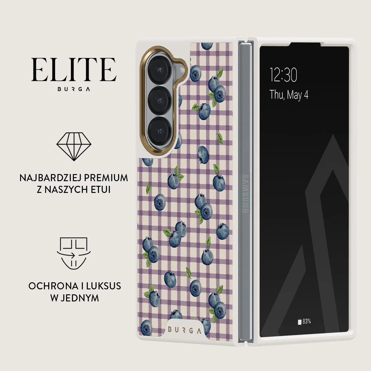 Blueberry Muffin - Samsung Galaxy Z Fold 6 Etui - Image 16