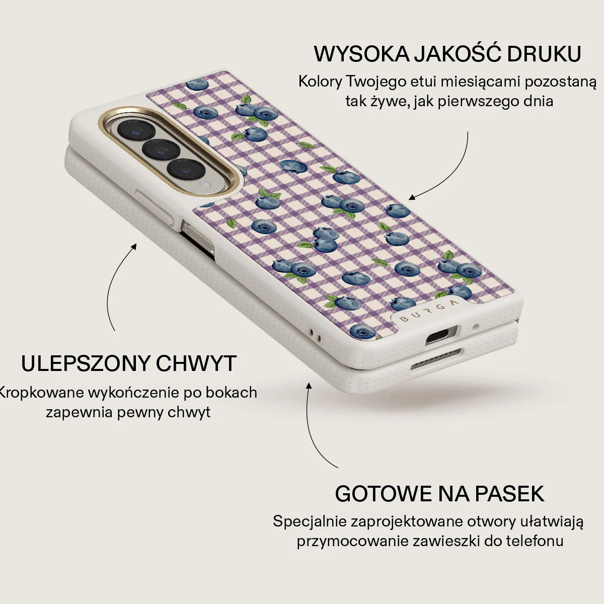 Blueberry Muffin - Samsung Galaxy Z Fold 6 Etui - Image 19