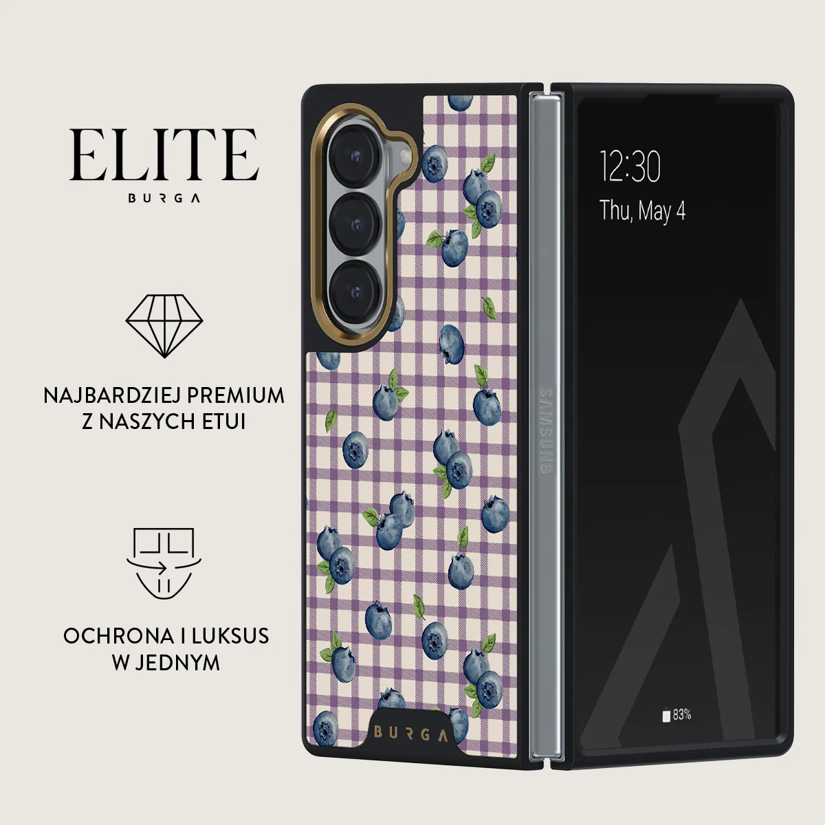 Blueberry Muffin - Samsung Galaxy Z Fold 6 Etui - Image 2