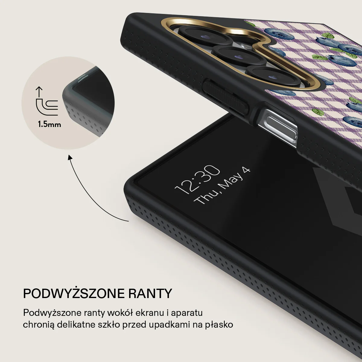 Blueberry Muffin - Samsung Galaxy Z Fold 6 Etui - Image 4