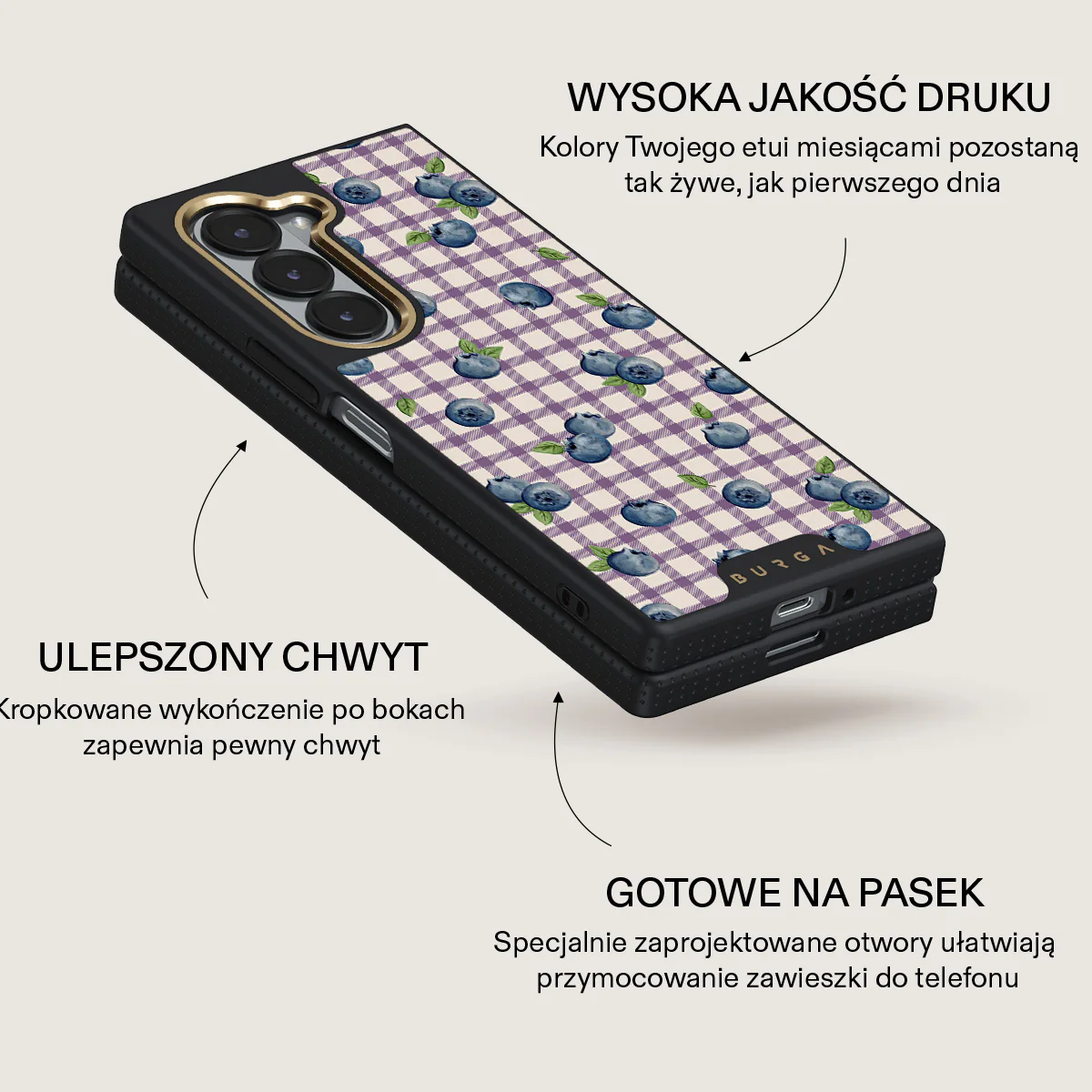 Blueberry Muffin - Samsung Galaxy Z Fold 6 Etui - Image 5
