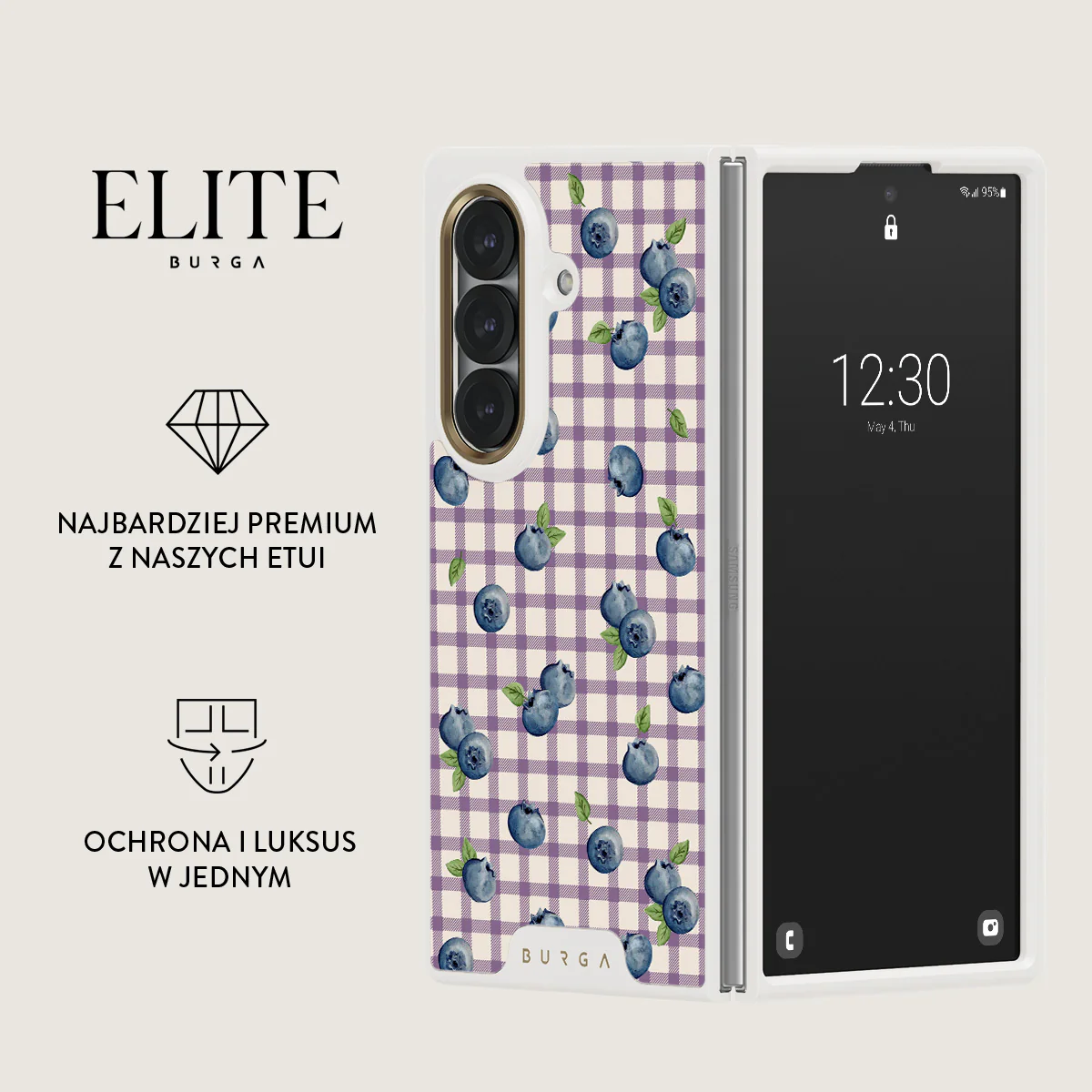 Blueberry Muffin - Samsung Galaxy Z Fold 7 Etui - Image 16