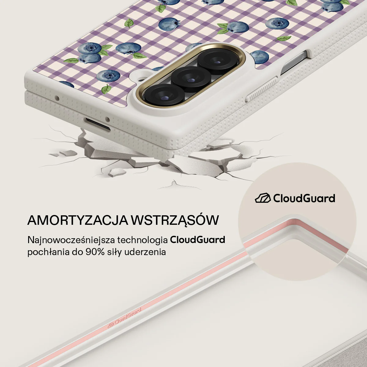 Blueberry Muffin - Samsung Galaxy Z Fold 7 Etui - Image 17