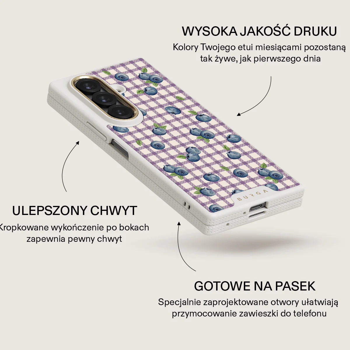 Blueberry Muffin - Samsung Galaxy Z Fold 7 Etui - Image 19