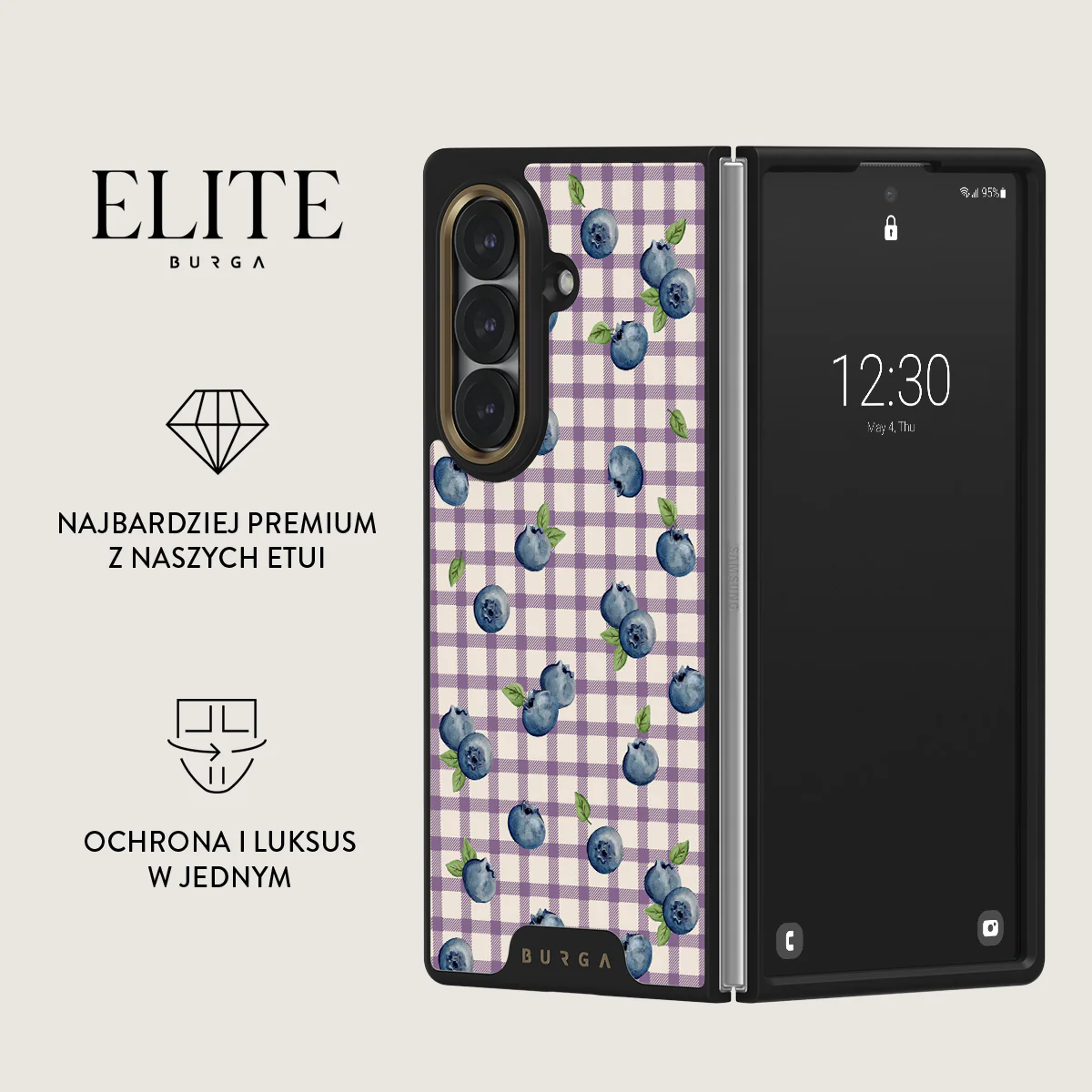 Blueberry Muffin - Samsung Galaxy Z Fold 7 Etui - Image 2