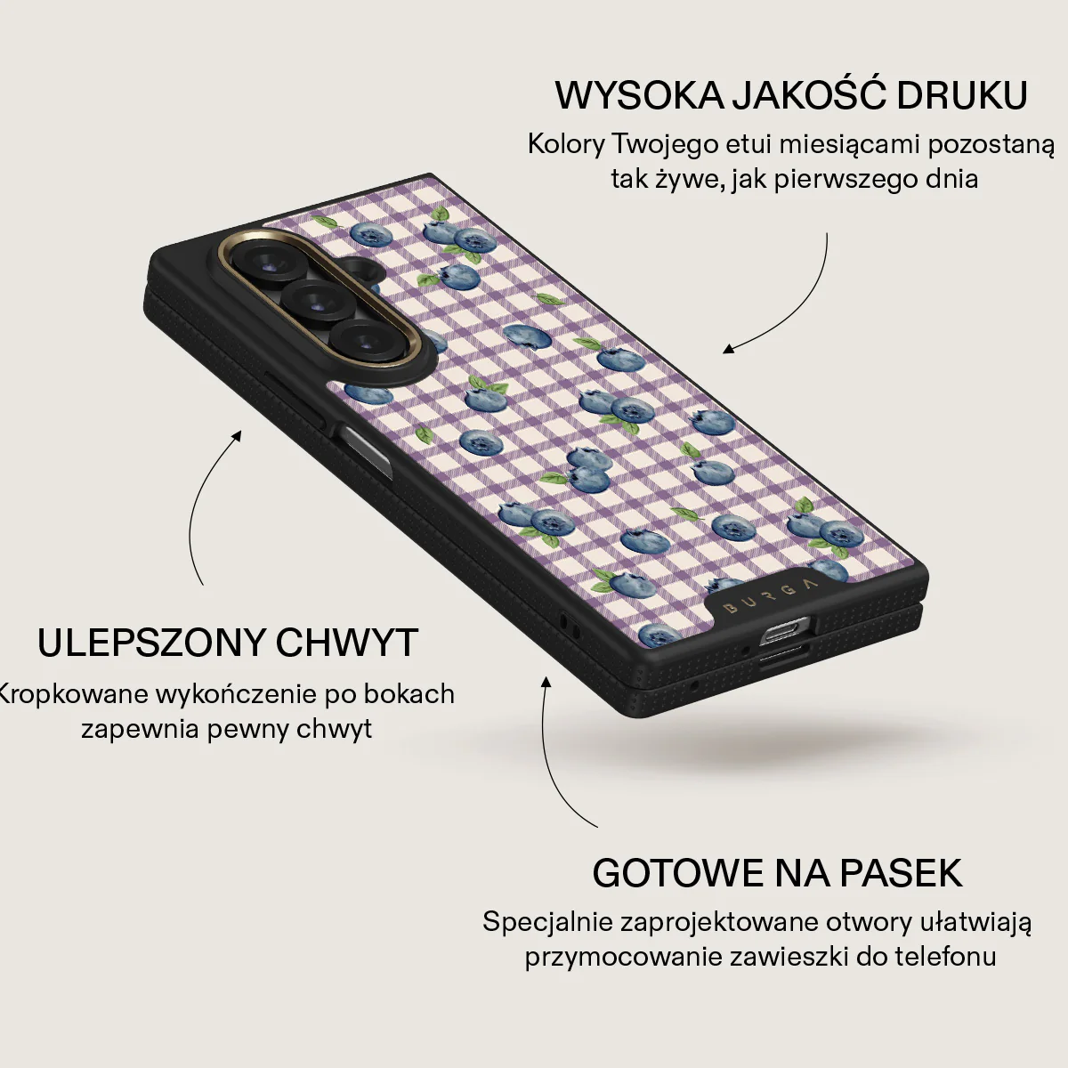 Blueberry Muffin - Samsung Galaxy Z Fold 7 Etui - Image 5