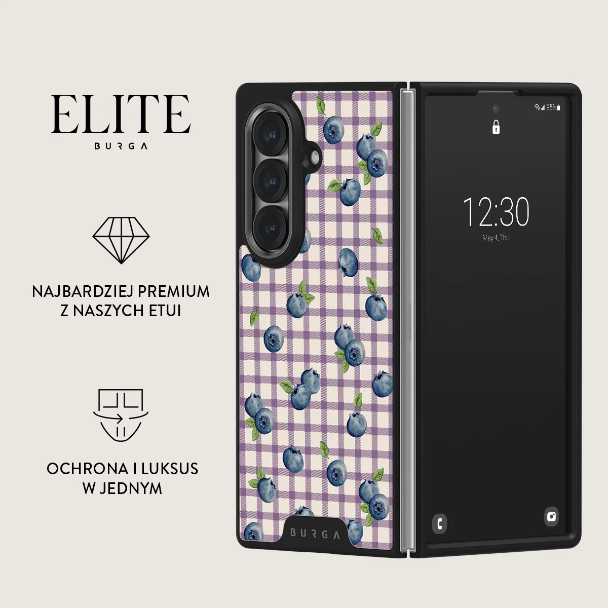 Blueberry Muffin - Samsung Galaxy Z Fold 7 Etui - Image 9