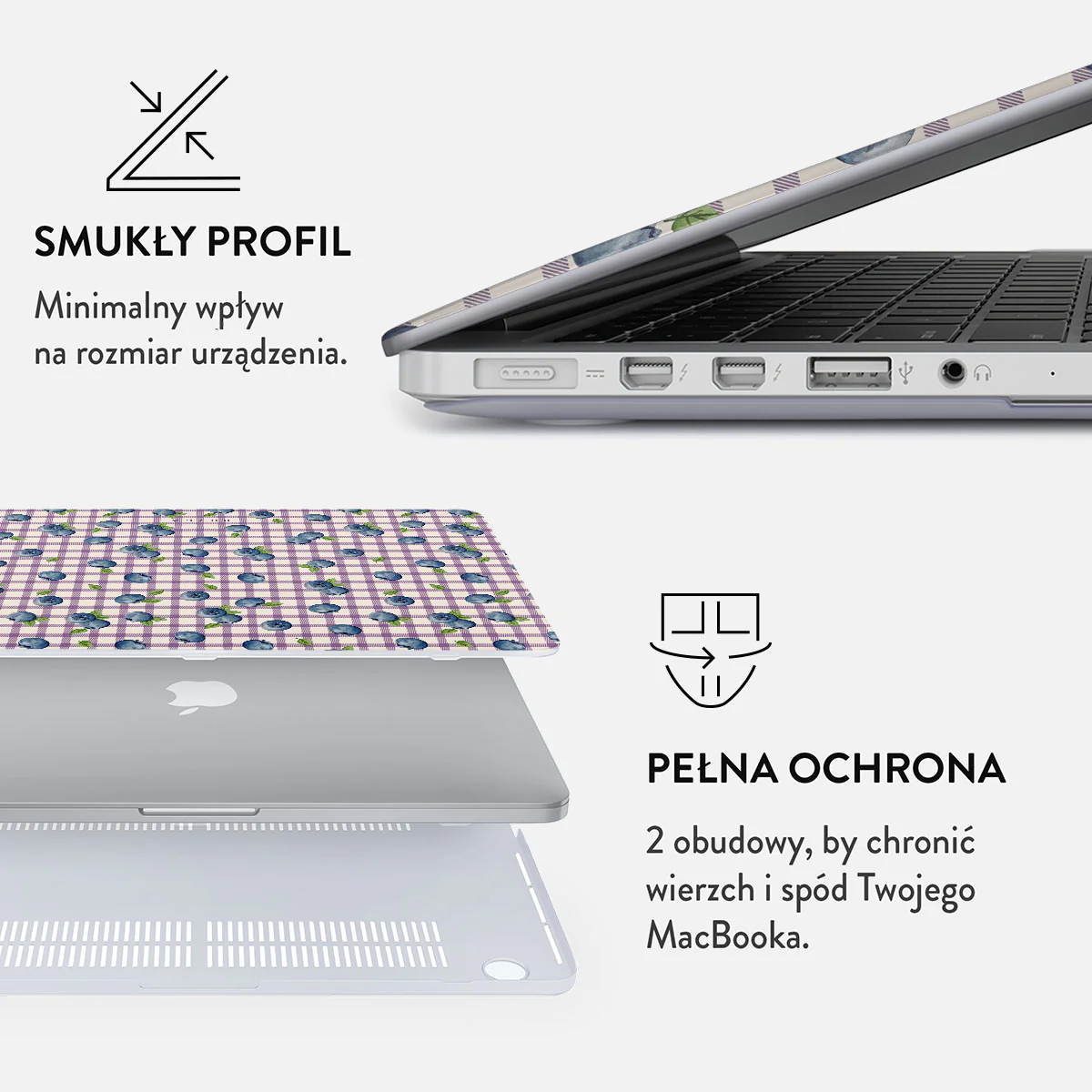 Blueberry Muffin - Twarde etui do MacBooka - Image 17