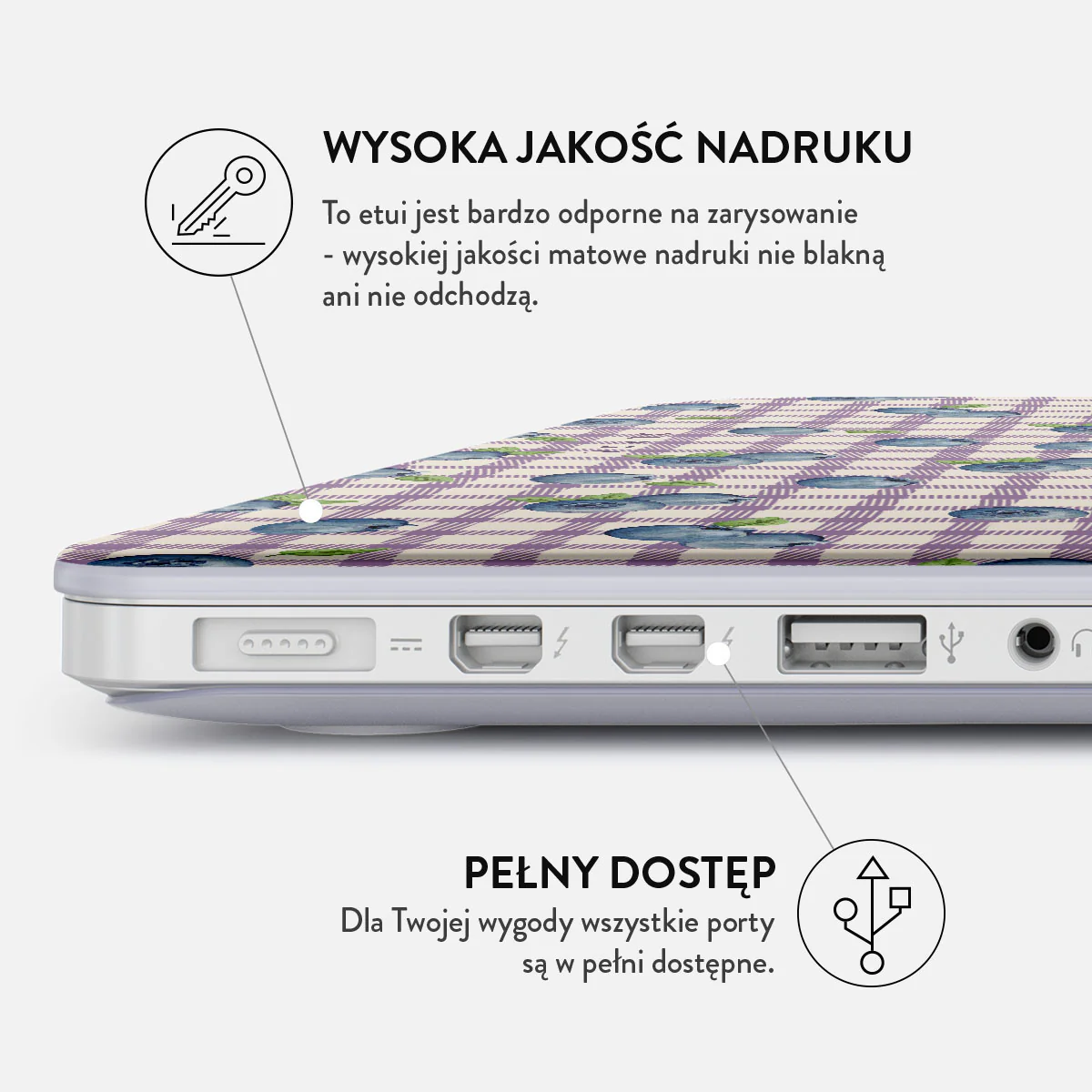Blueberry Muffin - Twarde etui do MacBooka - Image 19