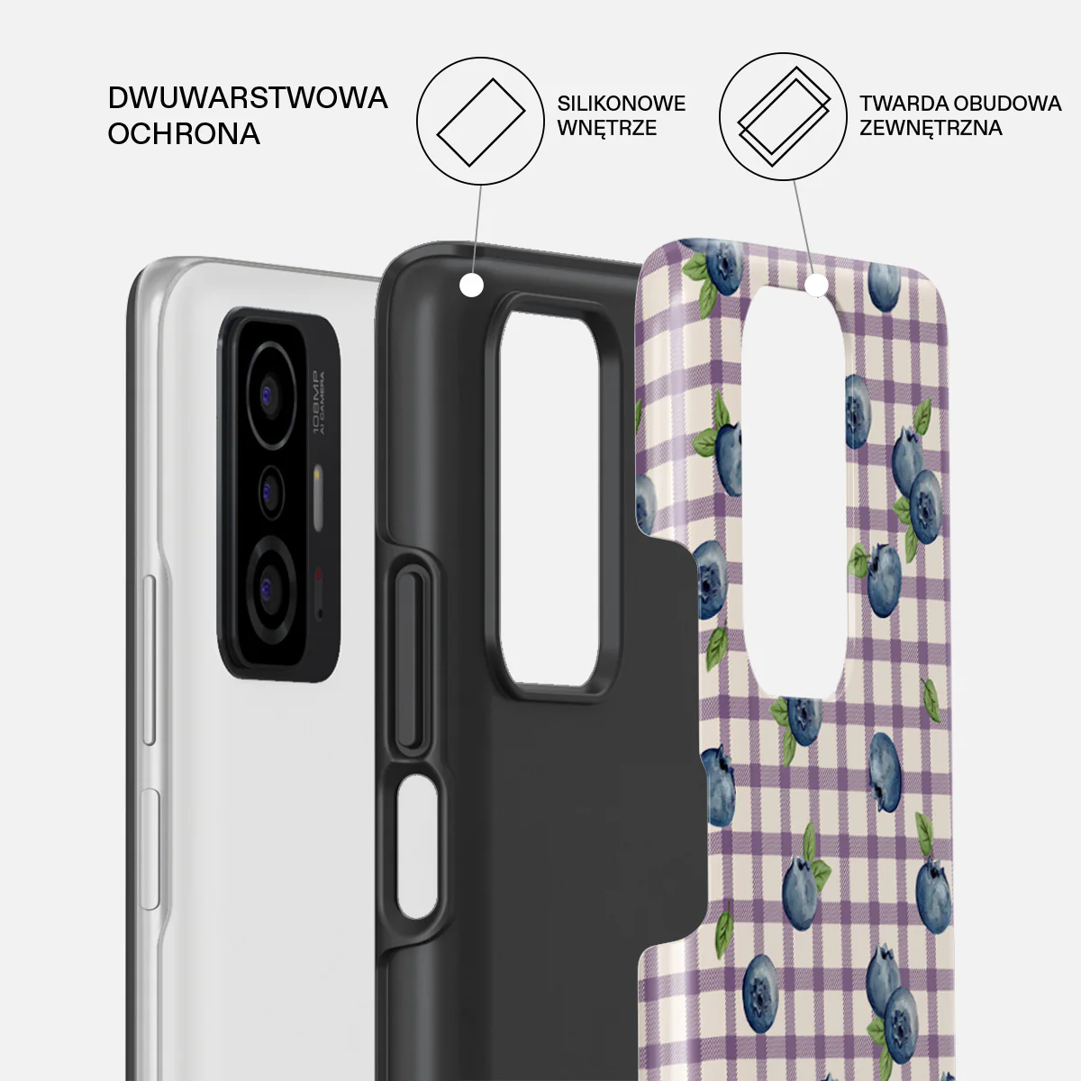 Blueberry Muffin - Xiaomi 11T / 11T Pro Etui - Image 2