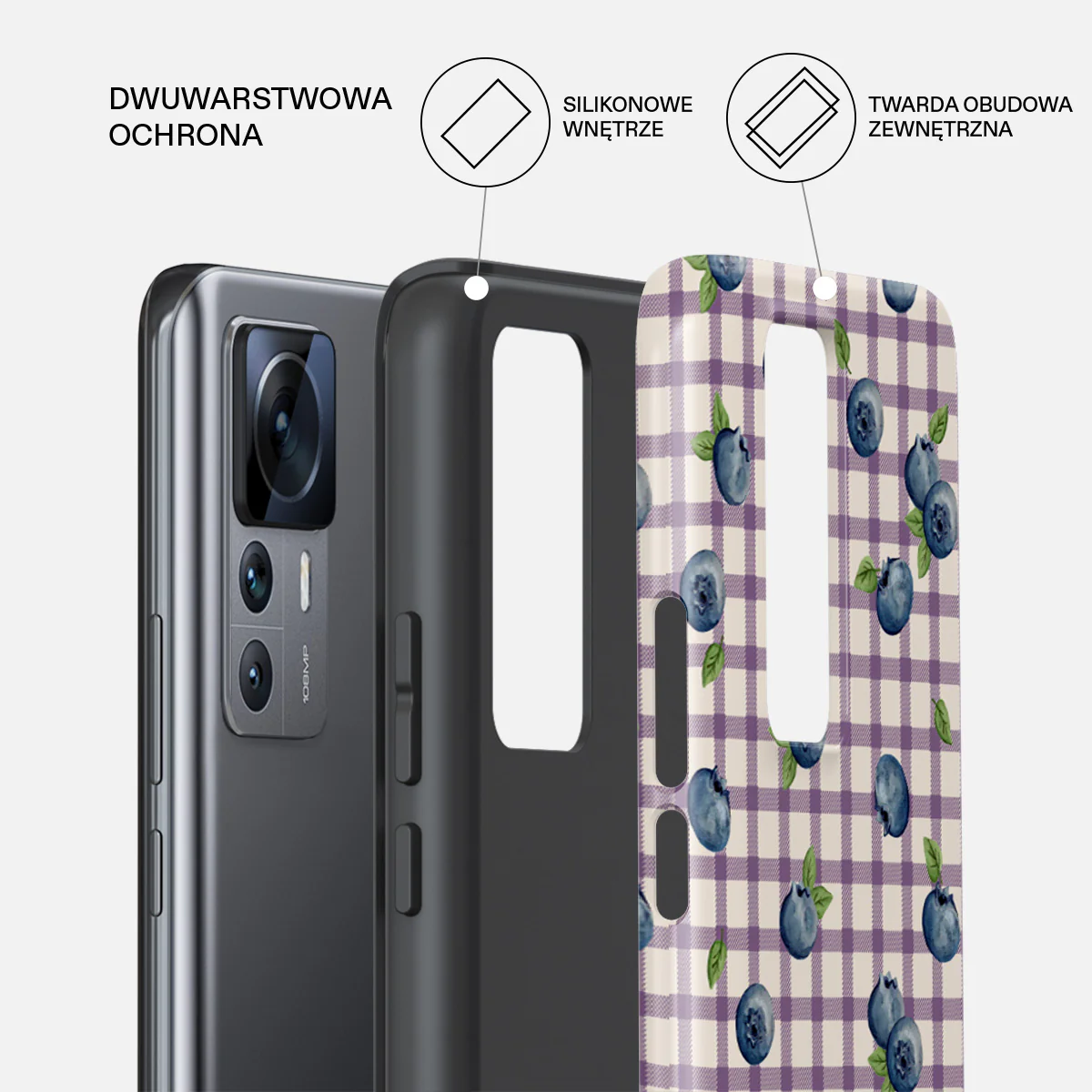 Blueberry Muffin - Xiaomi 12T Etui - Image 2