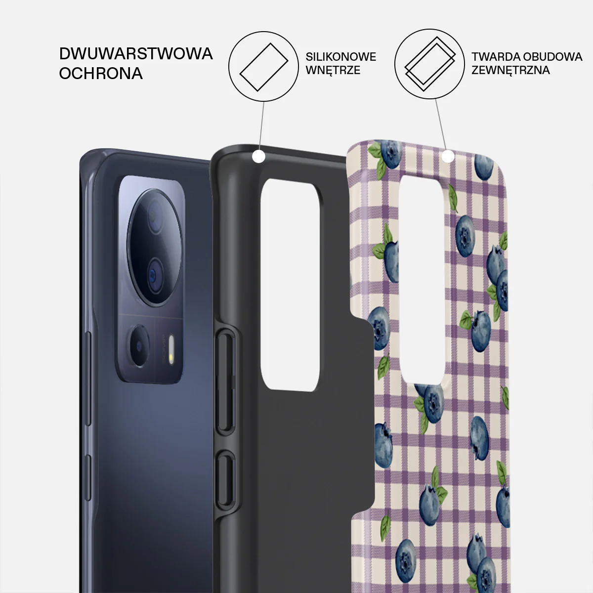 Blueberry Muffin - Xiaomi 13 Lite Etui - Image 2