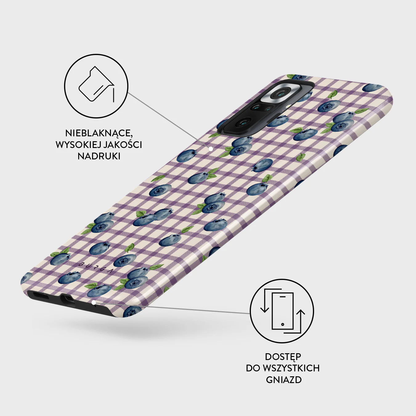 Blueberry Muffin - Xiaomi Redmi Note 10 Pro Etui - Image 3