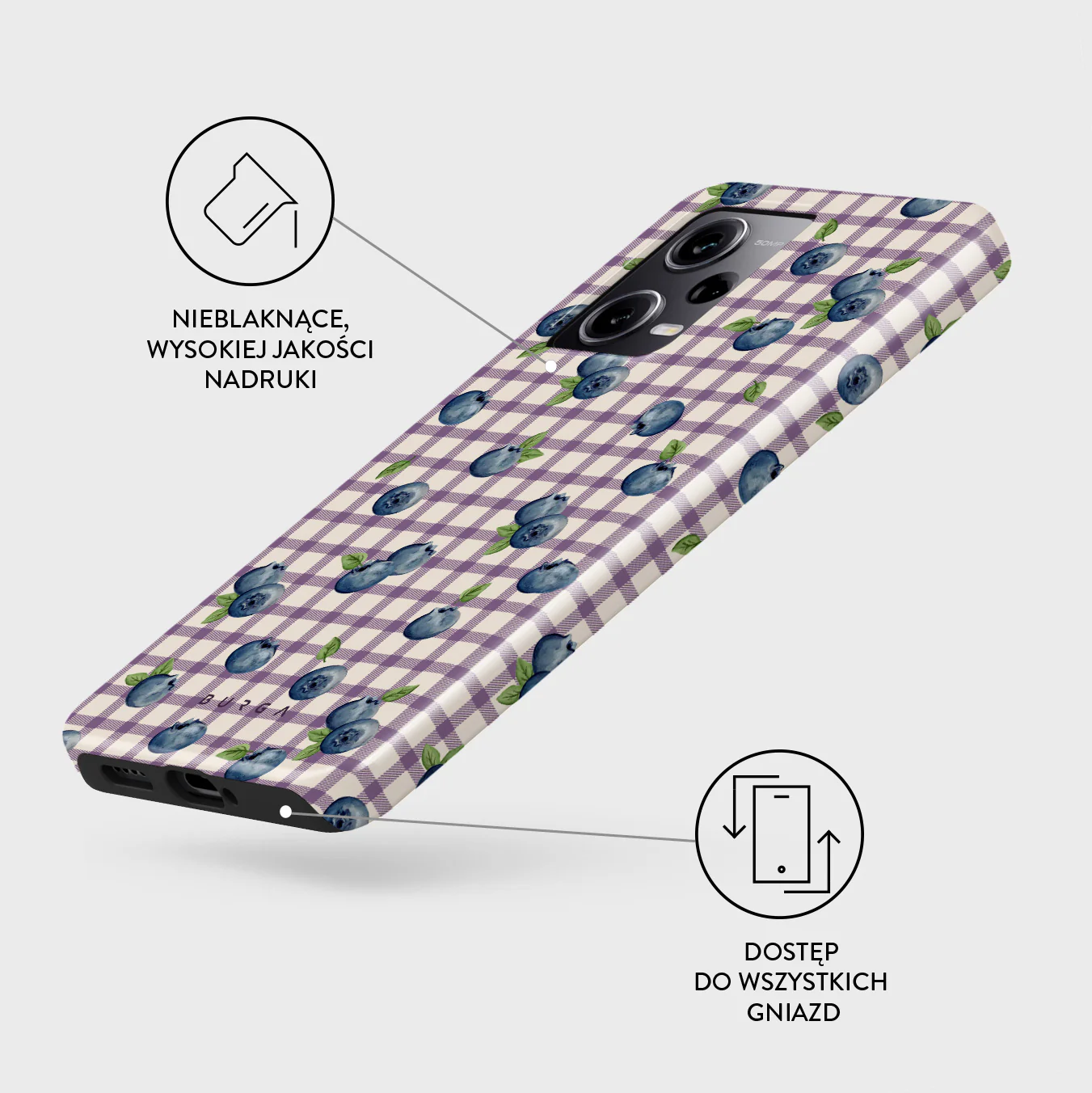 Blueberry Muffin - Xiaomi Redmi Note 12 Pro+ 5G Etui - Image 3