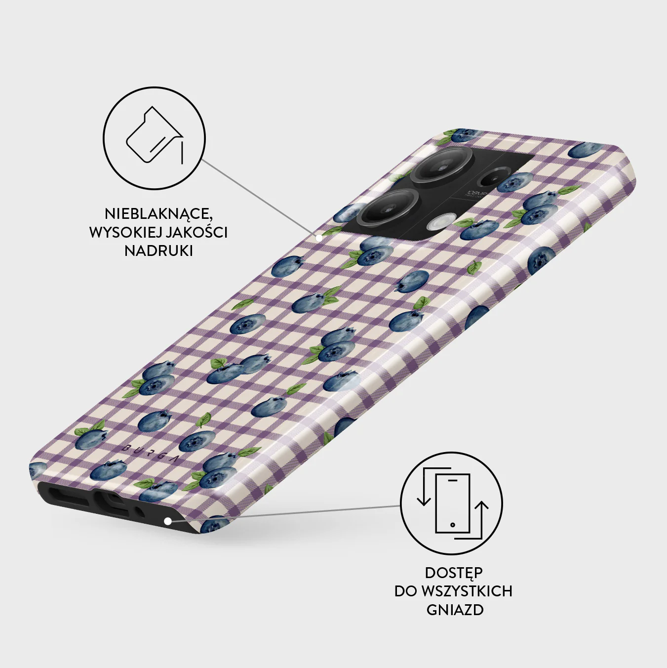 Blueberry Muffin - Xiaomi Redmi Note 13 5G Etui - Image 3