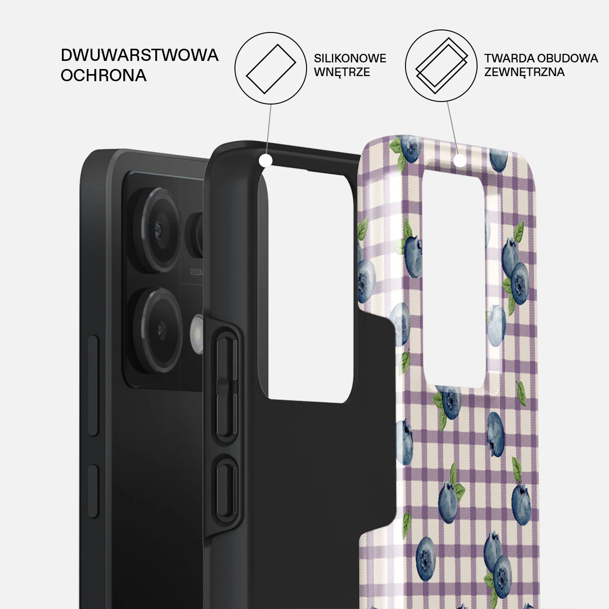 Blueberry Muffin - Xiaomi Redmi Note 13 Pro 5G Etui - Image 2