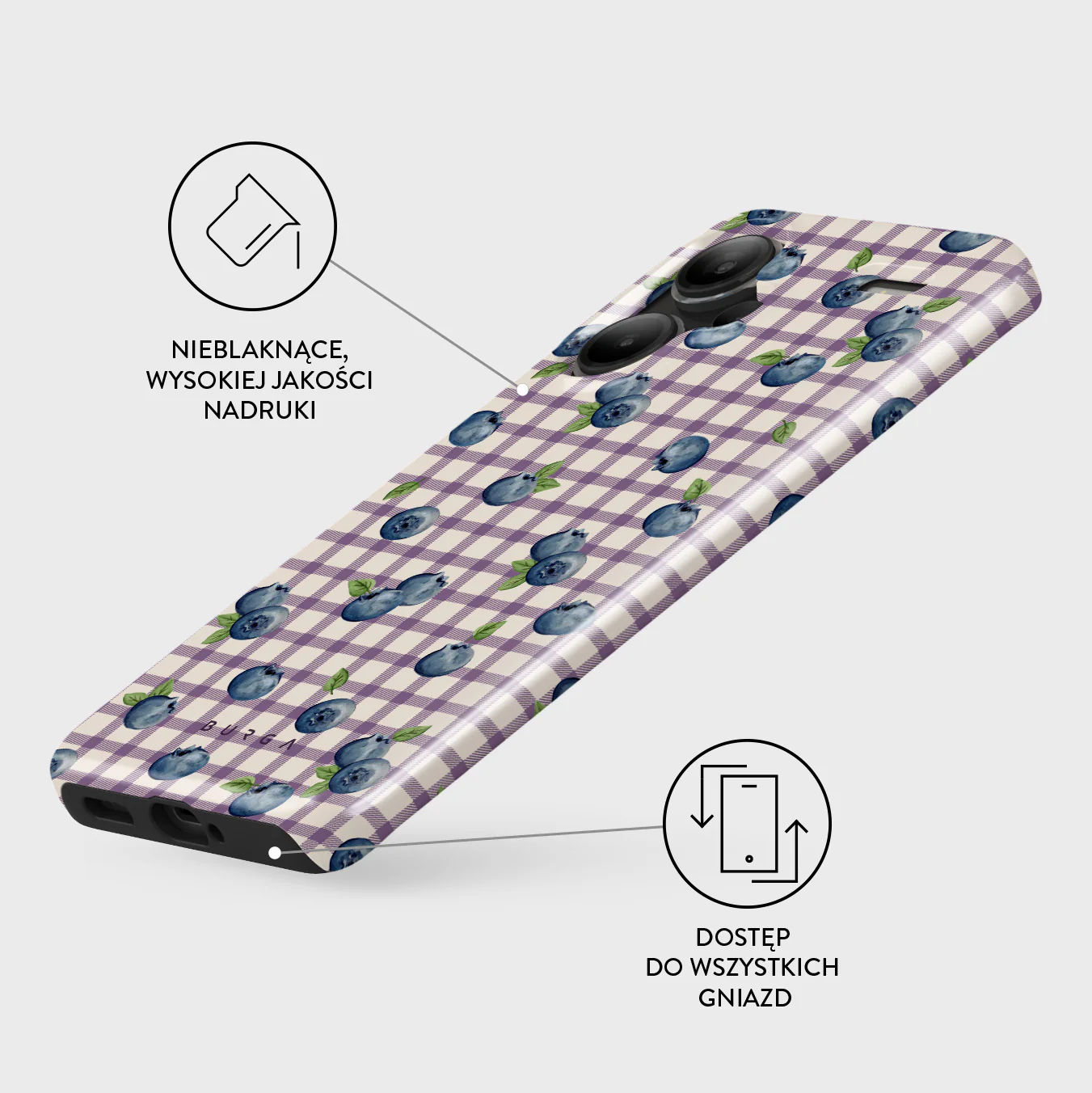 Blueberry Muffin - Xiaomi Redmi Note 13 Pro+ 5G Etui - Image 3