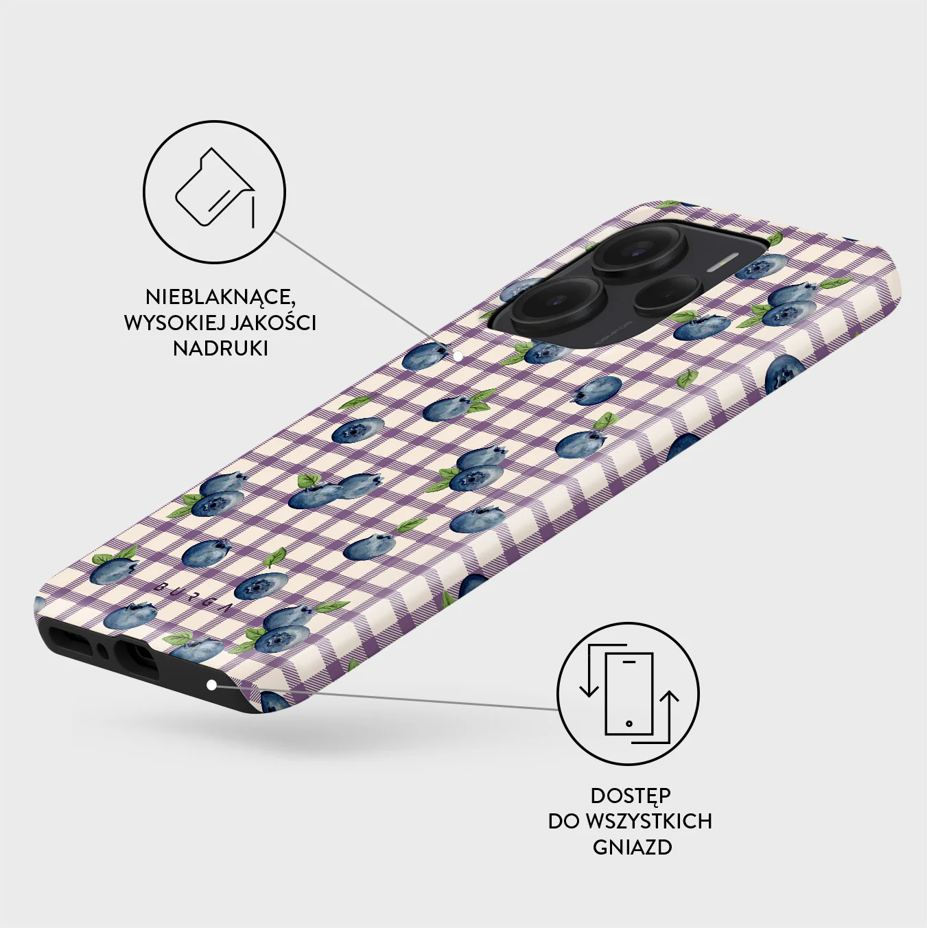 Blueberry Muffin - Xiaomi Redmi Note 14 5G Etui - Image 3