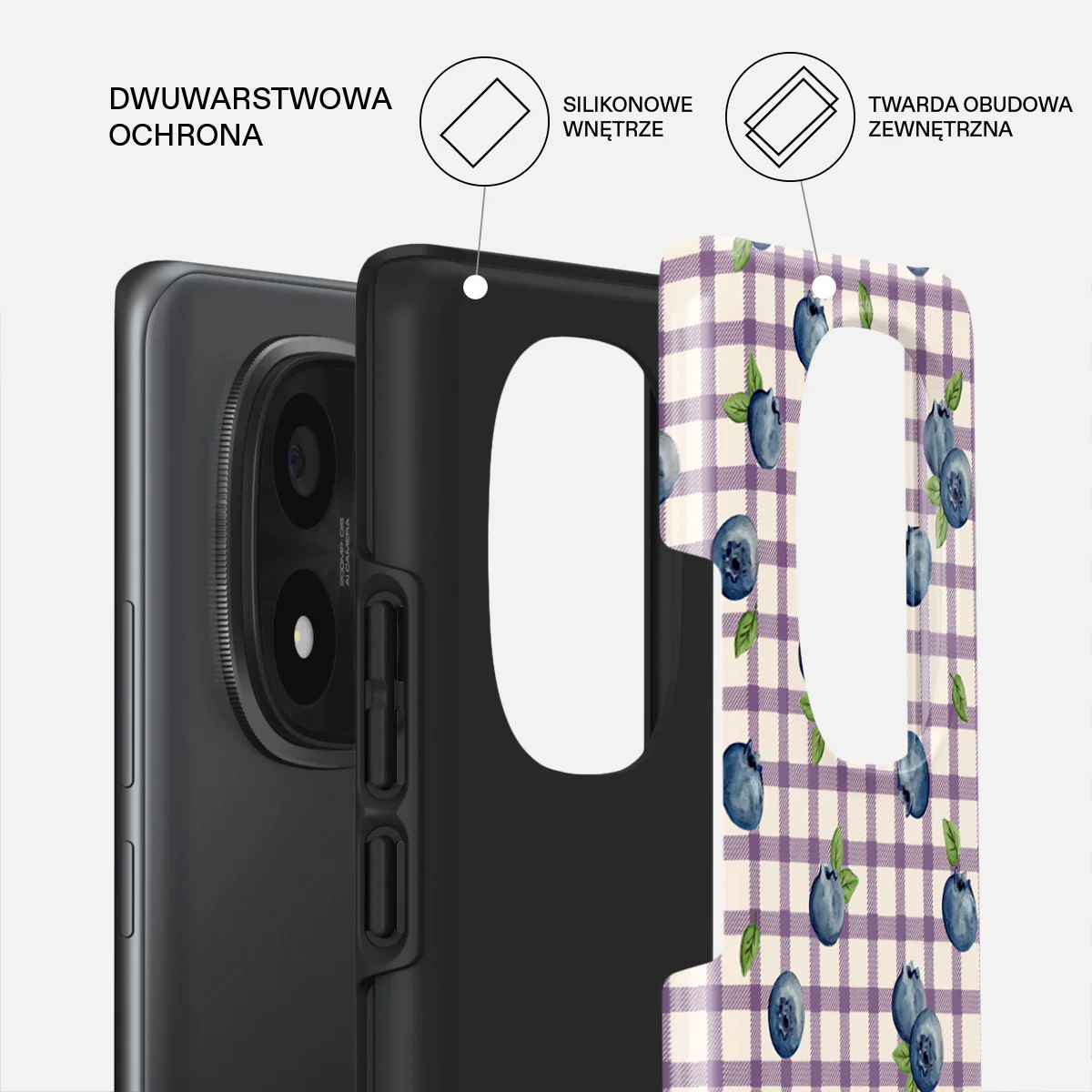 Blueberry Muffin - Xiaomi Redmi Note 14 Pro+ 5G Etui - Image 2