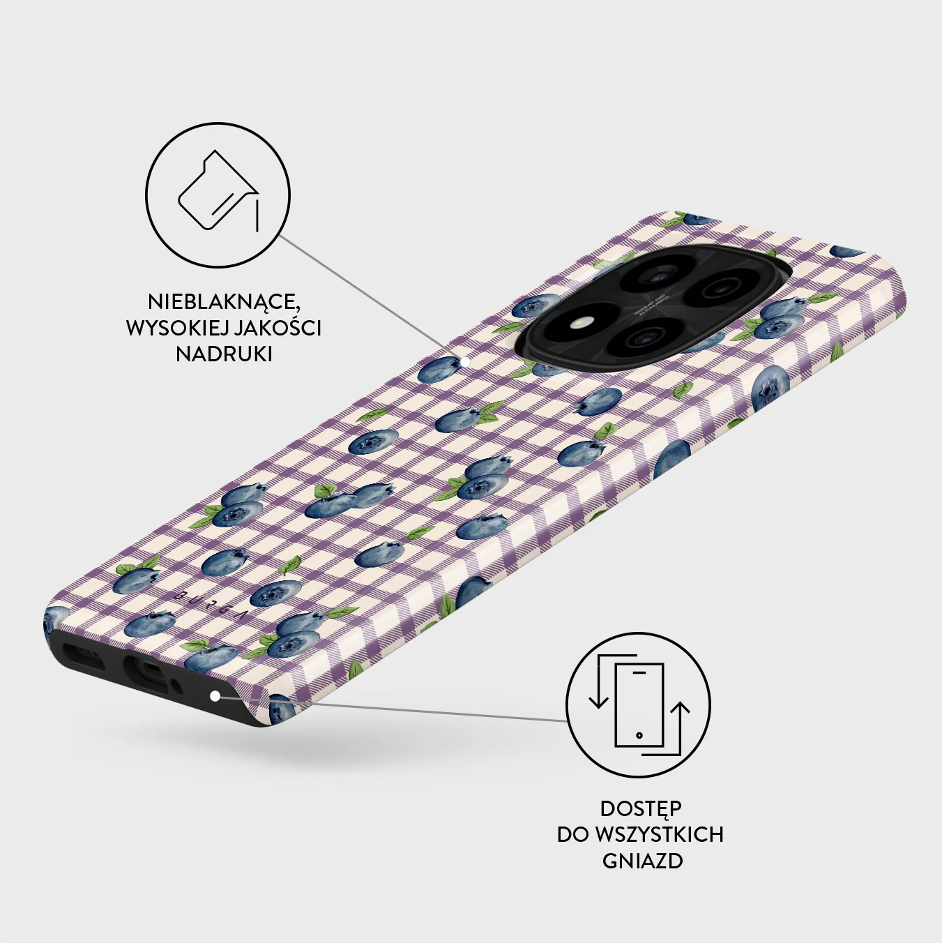 Blueberry Muffin - Xiaomi Redmi Note 14 Pro+ 5G Etui - Image 3