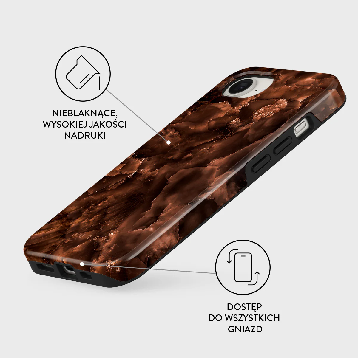 Toasted Chestnut - iPhone 17e Etui - Image 3