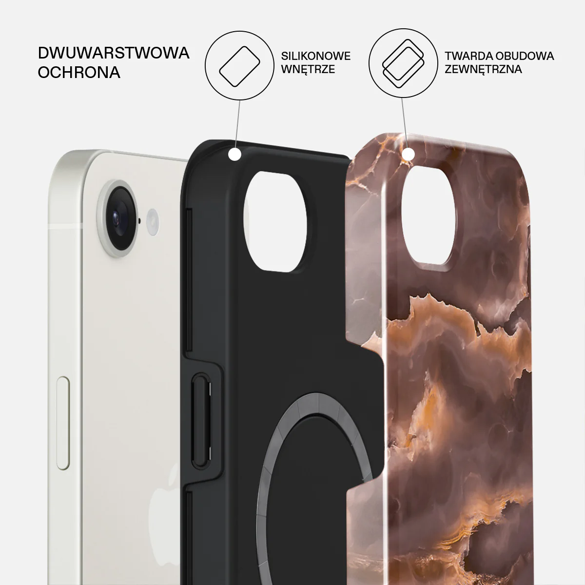 Fire Wood - iPhone 17e Etui - Image 2