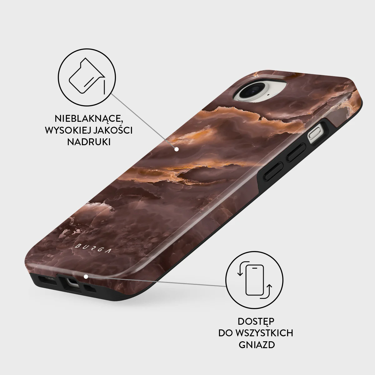 Fire Wood - iPhone 17e Etui - Image 3