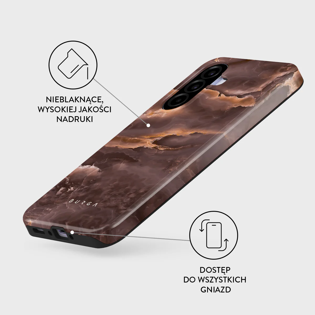 Fire Wood - Samsung Galaxy A37 5G Etui - Image 3