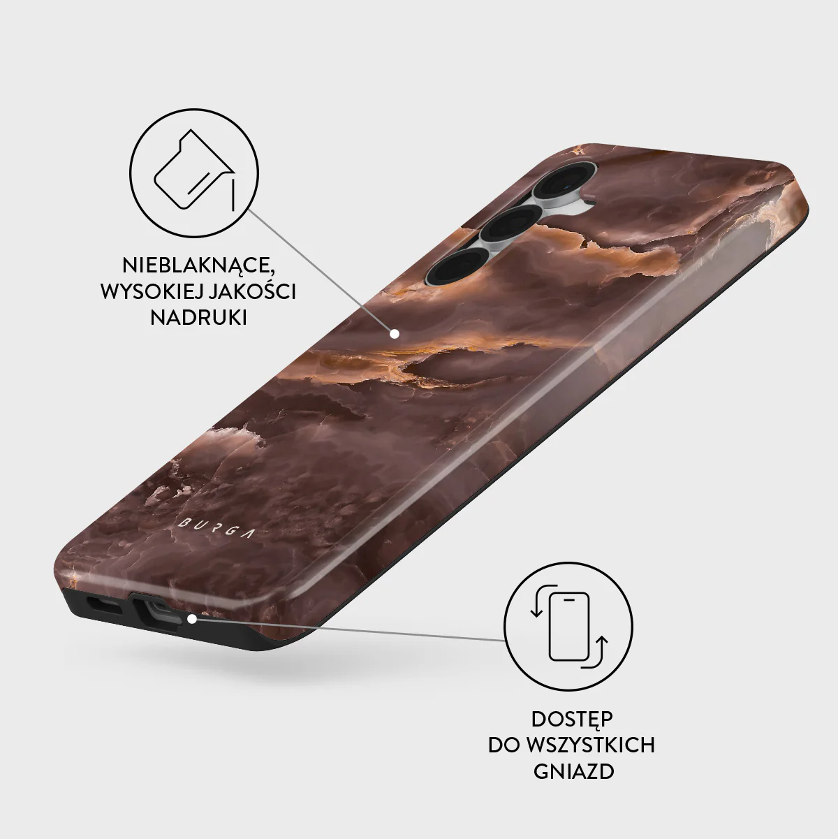 Fire Wood - Samsung Galaxy S25 FE Etui - Image 3