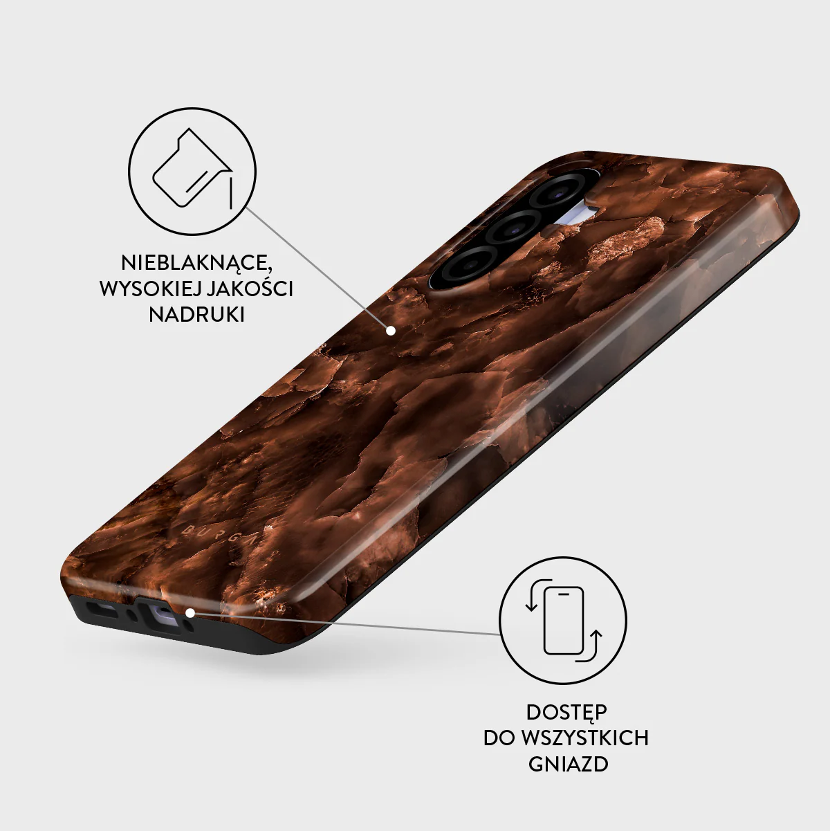 Toasted Chestnut - Samsung Galaxy A37 5G Etui - Image 3
