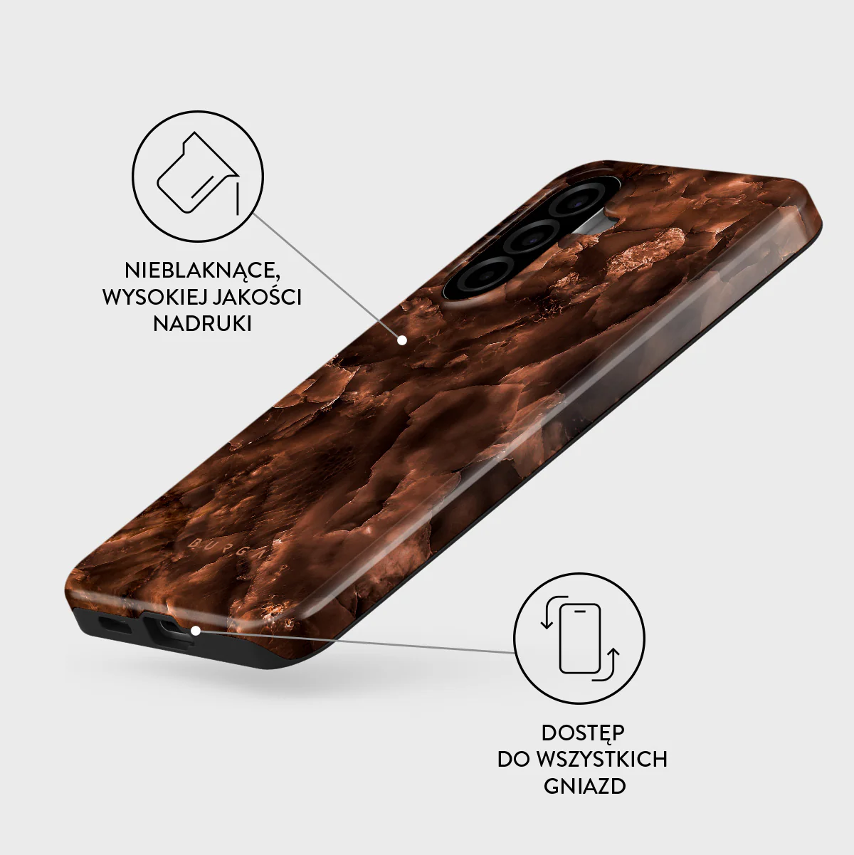 Toasted Chestnut - Samsung Galaxy A57 5G Etui - Image 3