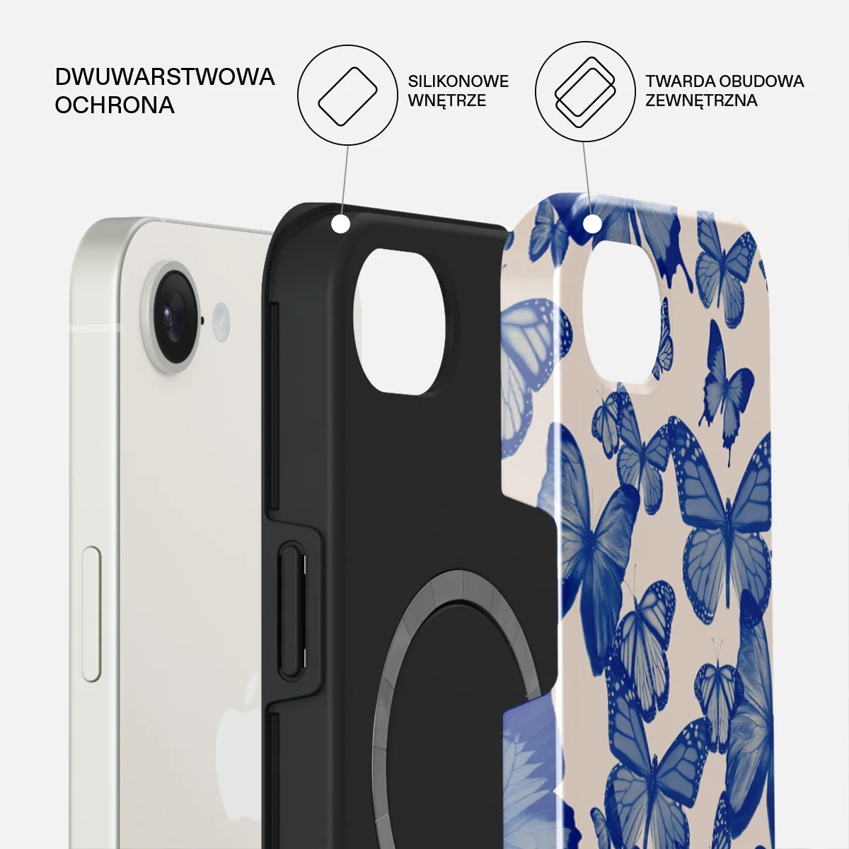 Butterfly Effect - iPhone 17e Etui - Image 2