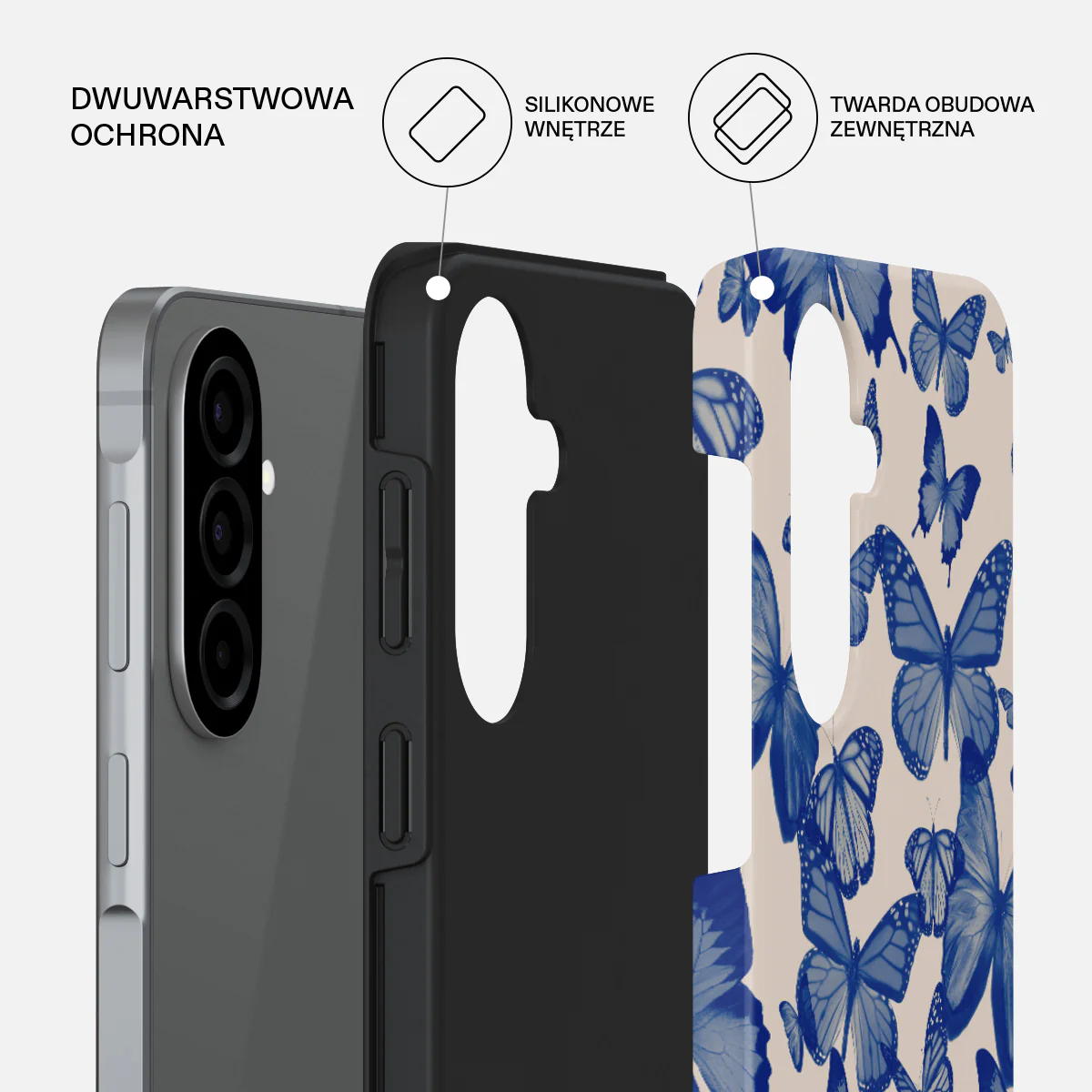 Butterfly Effect - Samsung Galaxy A57 5G Etui - Image 2