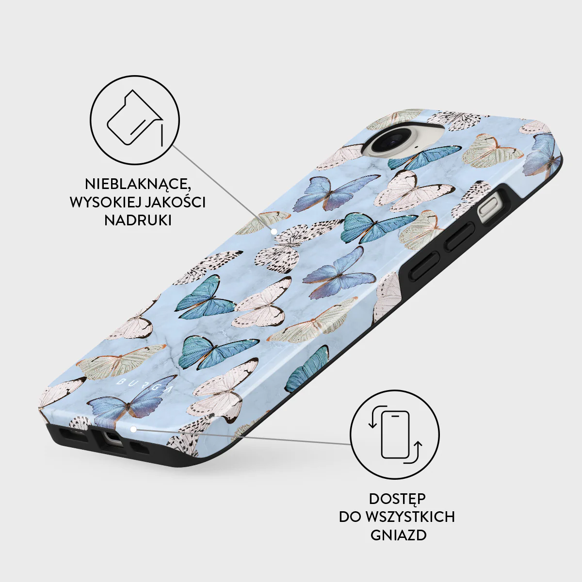 Give Me Butterflies - iPhone 17e Etui - Image 3