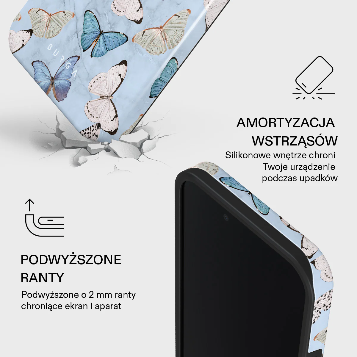 Give Me Butterflies - iPhone 17e Etui - Image 4