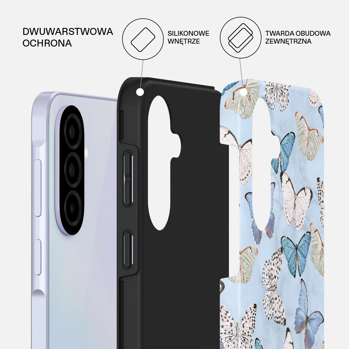 Give Me Butterflies - Samsung Galaxy A37 5G Etui - Image 2