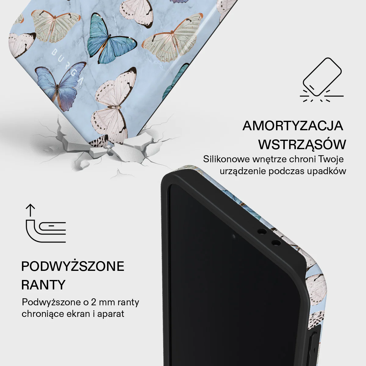 Give Me Butterflies - Samsung Galaxy A37 5G Etui - Image 4
