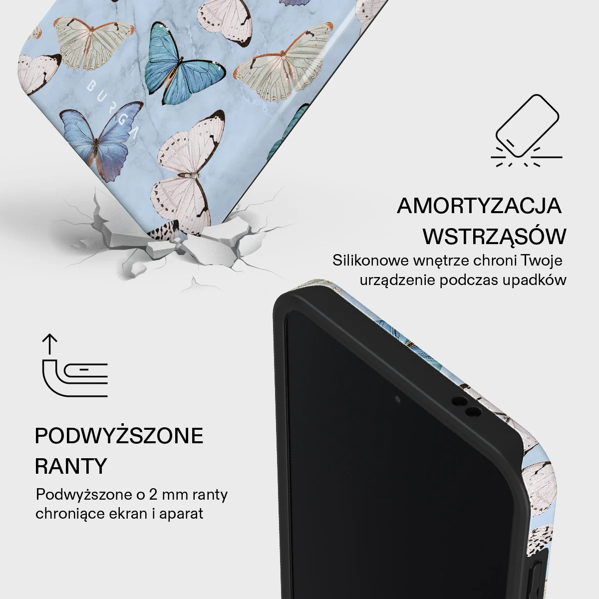 Give Me Butterflies - Samsung Galaxy A57 5G Etui - Image 4