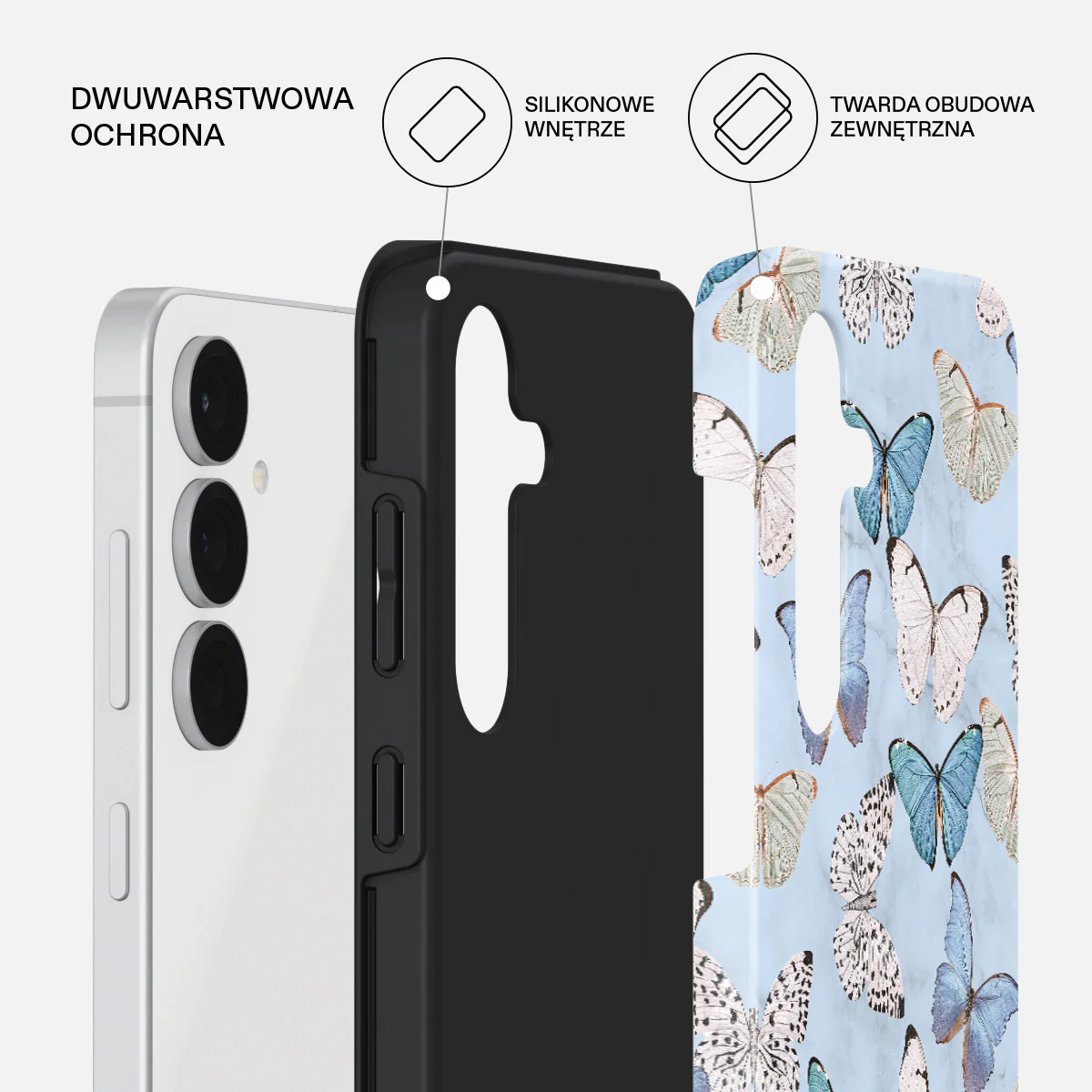 Give Me Butterflies - Samsung Galaxy S25 FE Etui - Image 2