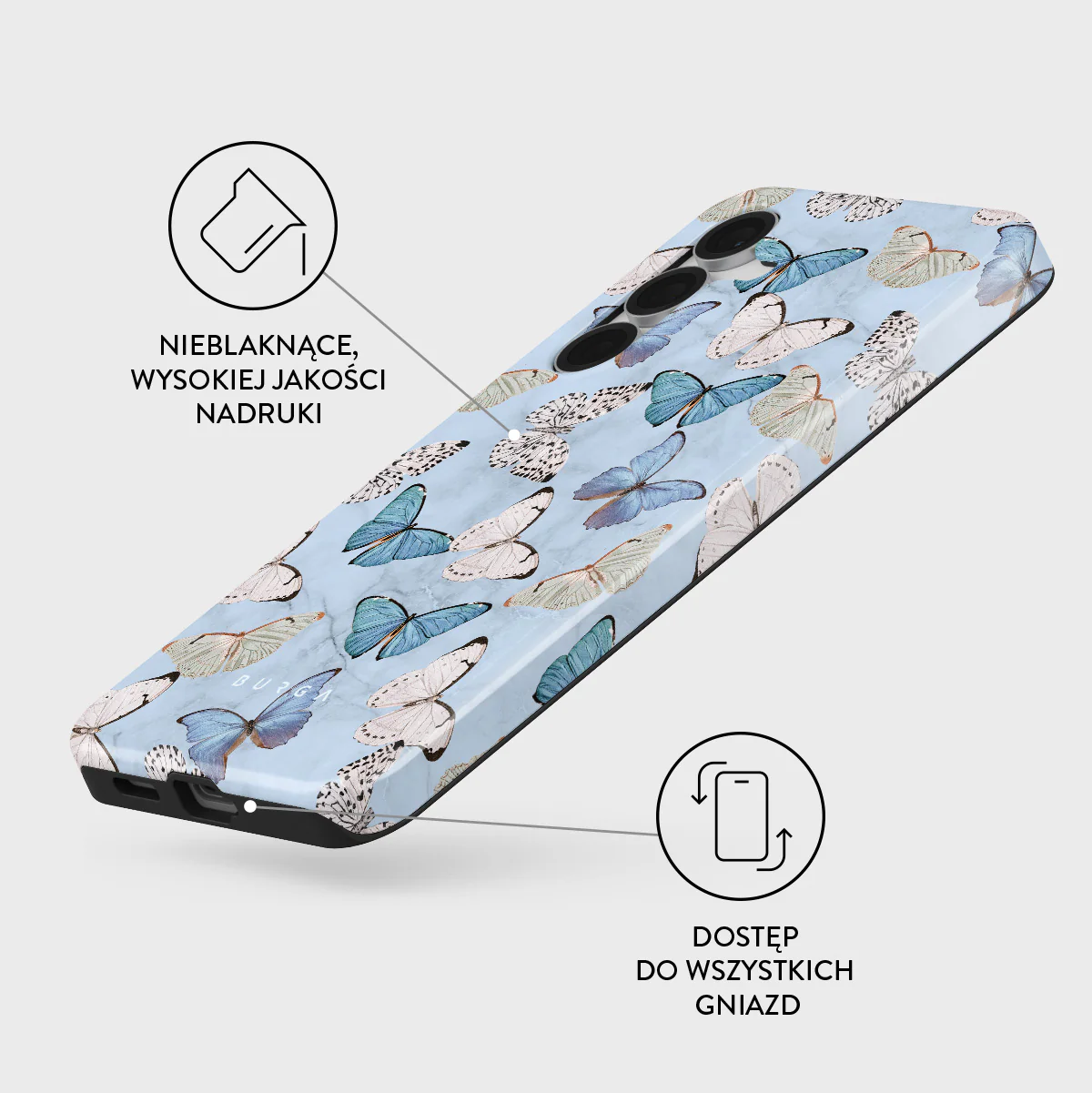 Give Me Butterflies - Samsung Galaxy S25 FE Etui - Image 3
