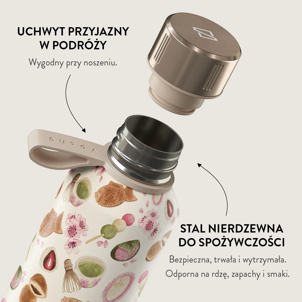 Café Haru - Butelka na wodę - Image 4
