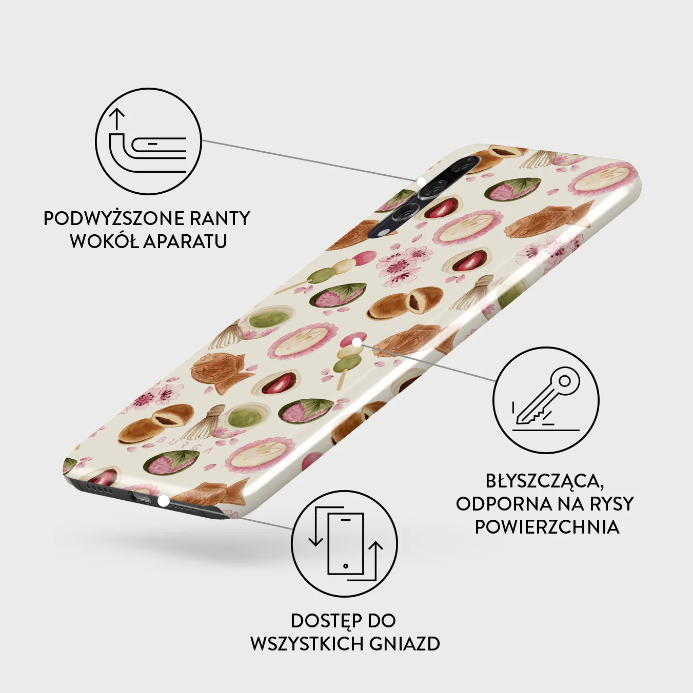 Café Haru - Huawei P20 Etui - Image 3