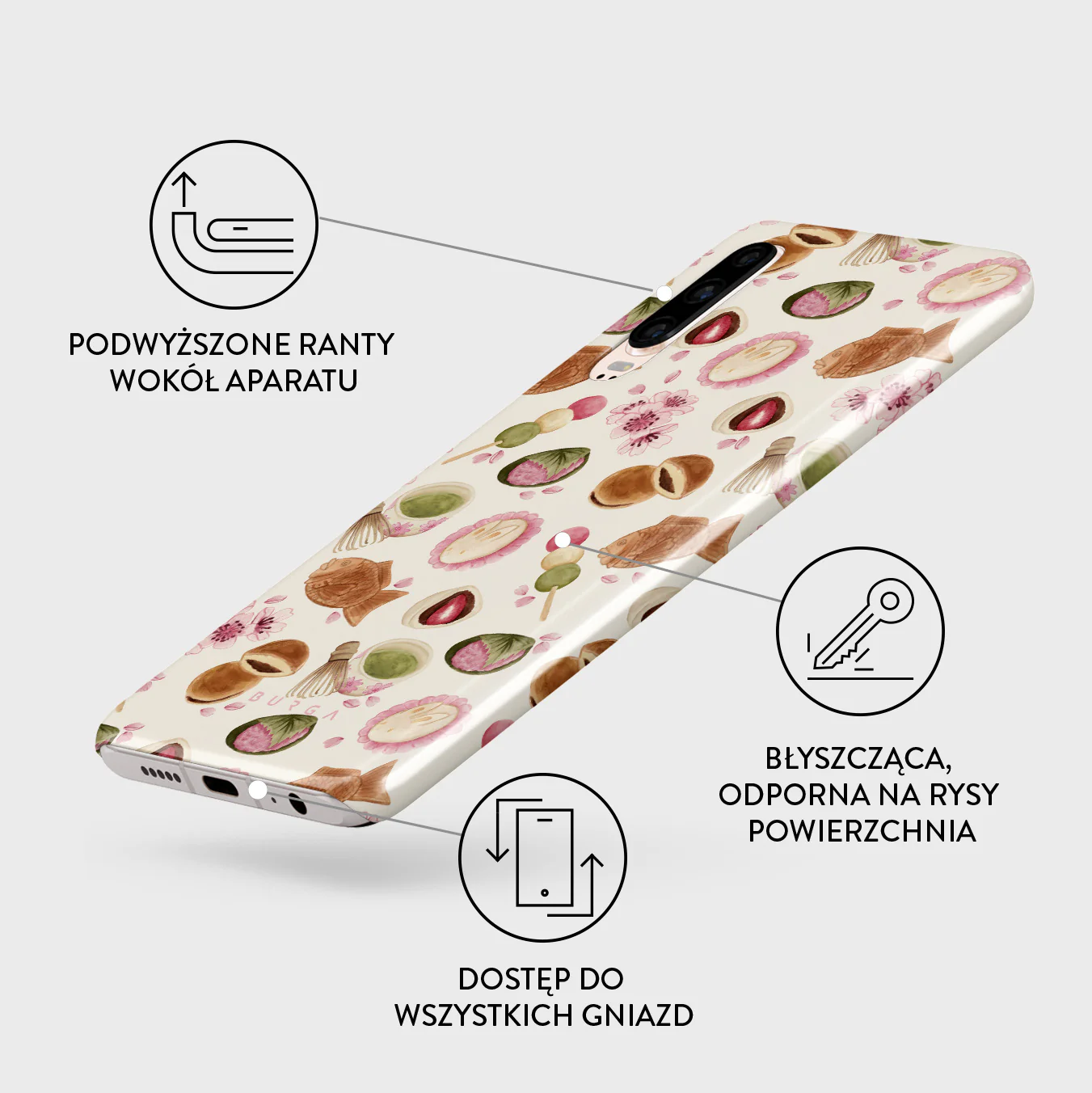 Café Haru - Huawei P30 Etui - Image 3